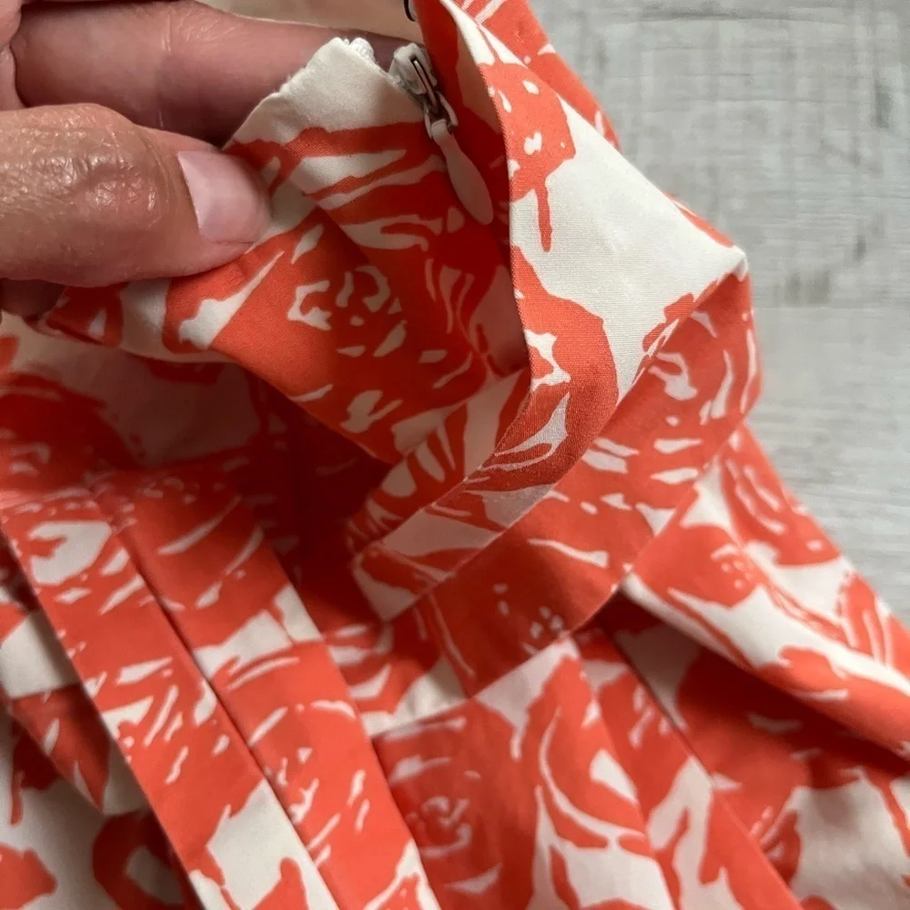 J. Crew A-line floral skirt size 2